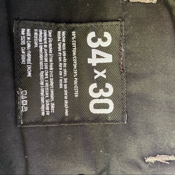 Express 34/30 Gray Rocco Slim fit Straight Leg - Picture 2 of 4